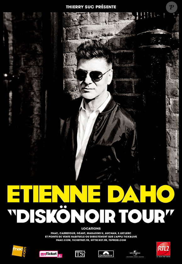 Etienne Daho en concert. Le "DISKÖNOIR TOUR", automne 2014.