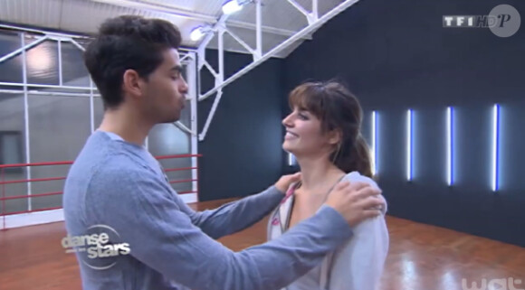 Laetitia Milot et Christophe Licata lors des répétitions pour "Danse avec les stars 4".