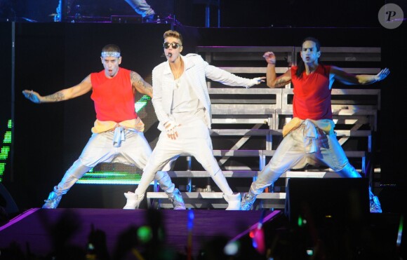 Justin Bieber en concert à Rio de Janeiro au Bresil le 2 novembre 2013.02/11/2013 -