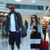 Lamar Odom et Khloe Kardashian à l'aéroport JFK de New York, le 19 juin 2012.