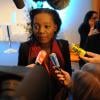 Rama Yade à Paris le 10 mars 2012.