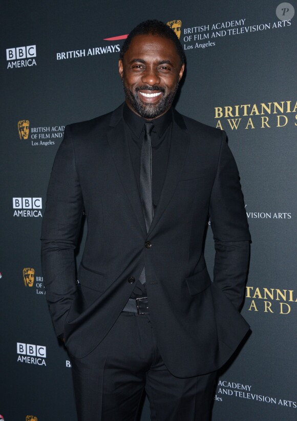 Idris Elba lors des BAFTA LA Britannia Awards au Beverly Hilton Hotel à Beverly Hills, Los Angeles, le 9 novembre 2013