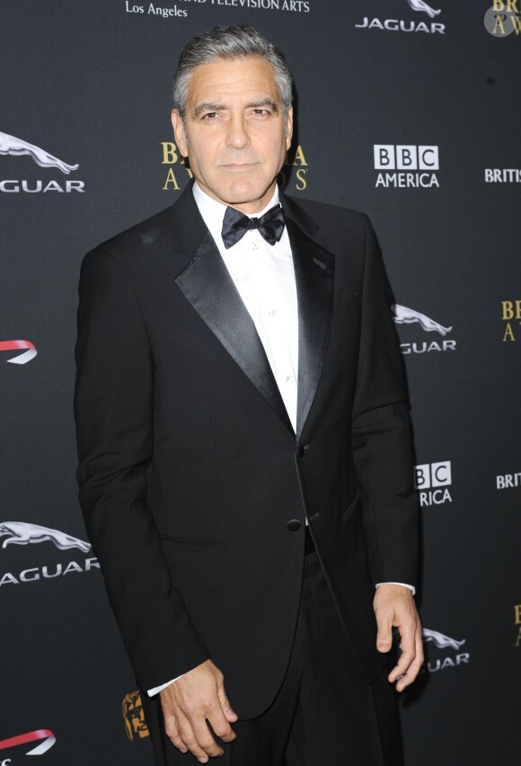 George Cloone lors des BAFTA LA Britannia Awards au Beverly Hilton Hotel à Beverly Hills, Los Angeles, le 9 novembre 2013