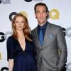 Kimberly Brook enceinte, James Van Der Beek lors de la soirée GQ Men Of The Year 2013 à Los Angeles, le 12 novembre 2013.