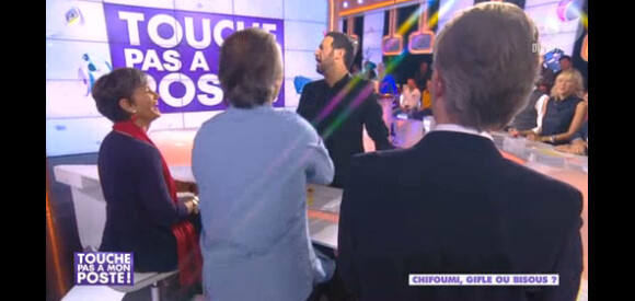 Jean-Michel Maire a giflé Cyril Hanouna lors d'un jeu dans l'émission "Touche pas à mon poste", du mercredi 13 novembre.