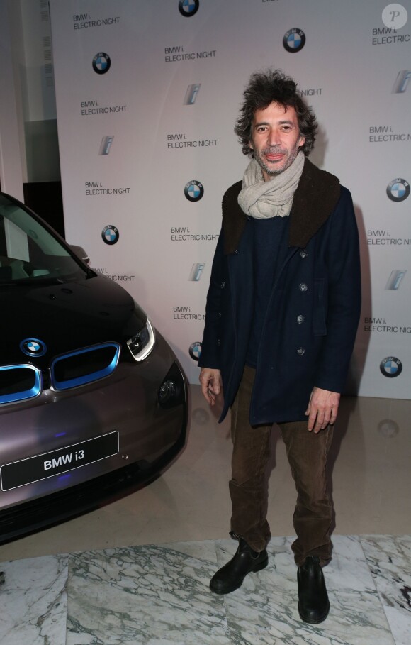 Exclusif - Eric Elmosnino lors de l'Electro Night pour le lancement de la BMWi3 au pavillon Cambon, Paris, le 13 novembre 2013.