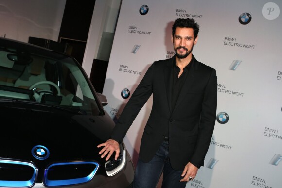 Exclusif - Stany Coppet lors de l'Electro Night pour le lancement de la BMWi3 au pavillon Cambon, Paris, le 13 novembre 2013.