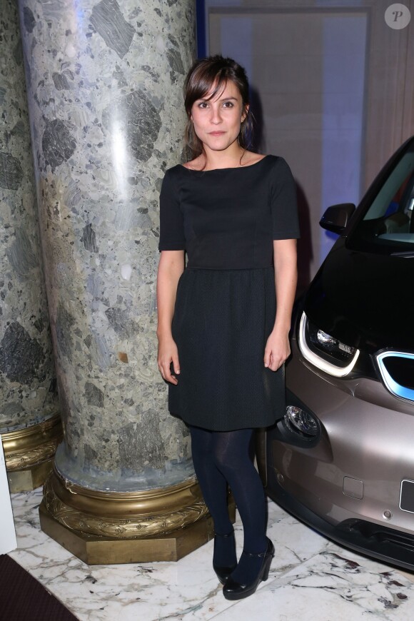 Exclusif - Flore Bonaventura lors de l'Electro Night pour le lancement de la BMWi3 au pavillon Cambon, Paris, le 13 novembre 2013.