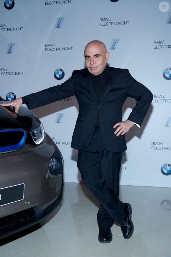 Exclusif - Paolo Calia lors de l'Electro Night pour le lancement de la BMWi3 au pavillon Cambon, Paris, le 13 novembre 2013.