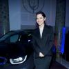 Exclusif - Virginie Ledoyen (ambassadrice de la marque) lors de l'Electro Night pour le lancement de la BMWi3 au pavillon Cambon, Paris, le 13 novembre 2013.