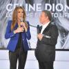 Céline Dion sur le plateau de Vivement Dimanche, présenté par Michel Drucker, le 13 novembre 2013 à Paris.