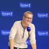 Laurent Ruquier présente On va s'gêner sur Europe 1, à St-Germain-en-Laye, en septembre 2013