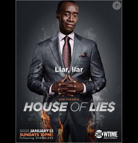 Affiche de la série House of Lies avec Don Cheadle