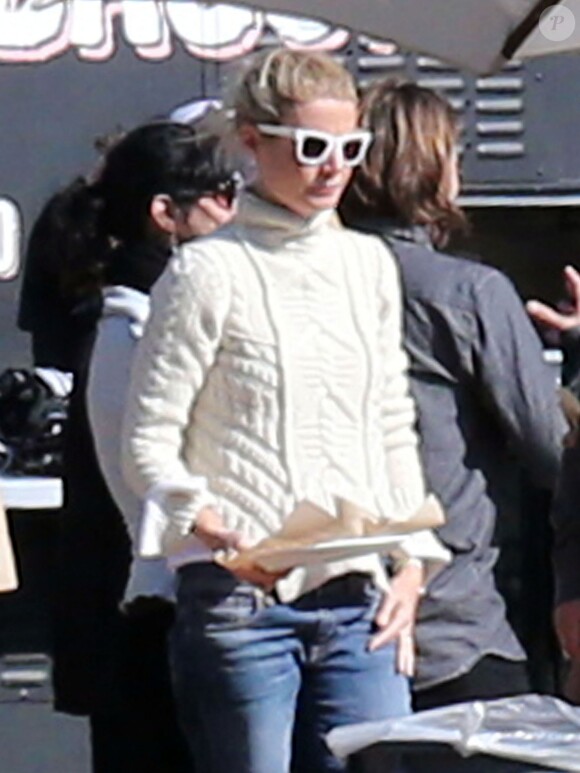 Exclusif - L'actrice Gwyneth Paltrow à l'anniversaire de Susan Downey a San Francisco, le 10 novembre 2013.