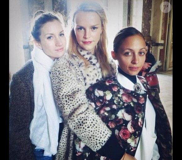 Nicole Richie est venue à Paris pour un week-end express, fêter l'anniversaire d'une amie, le 15 novembre 2013.