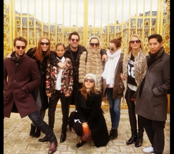 Nicole Richie est venue à Paris pour un week-end express, fêter l'anniversaire d'une amie, le 15 novembre 2013.