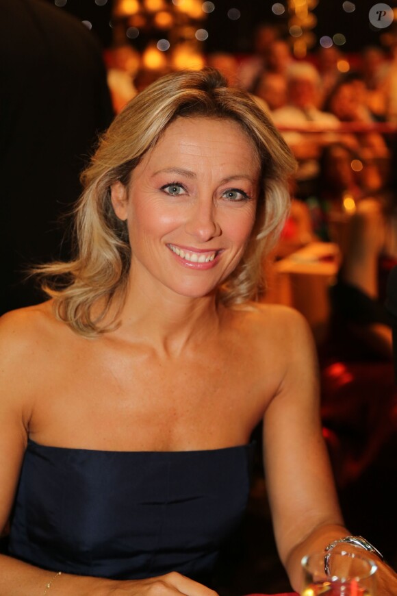 Exclusif - Anne-Sophie Lapix - Emission "Le plus grand cabaret du Monde" en 2013.