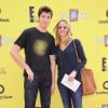 Lisa Kudrow et son fils Julian Stern à l'événement "P.S. Arts Express Yourself 2013" à Santa Monica. Le 17 novembre 2013.