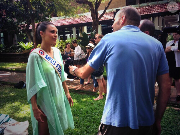 Marine Lorphelin - Premières images du séjour des 33 Miss régionales au Sri Lanka avant l'élection Miss France 2014