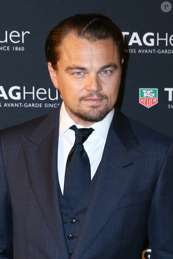 Leonardo DiCaprio au Photocall de la soirée TAG Heuer à Paris le 6 novembre 2013