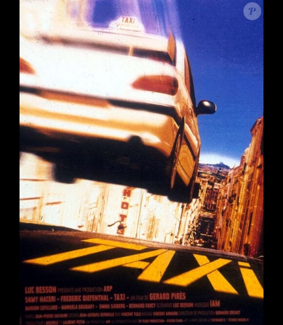 Taxi, produit par Luc Besson, sorti en 1998.
