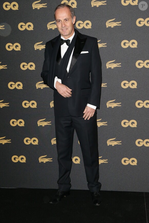 Xavier Romatet, lors de la soirée des GQ awards à Paris au musée d'histoire naturelle le 20 novembre 2013