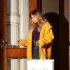 Kim Kardashian, suivie par sa mère Kris Jenner, quitte une boutique DASH dans le quartier de SoHo. New York, le 20 novembre 2013.