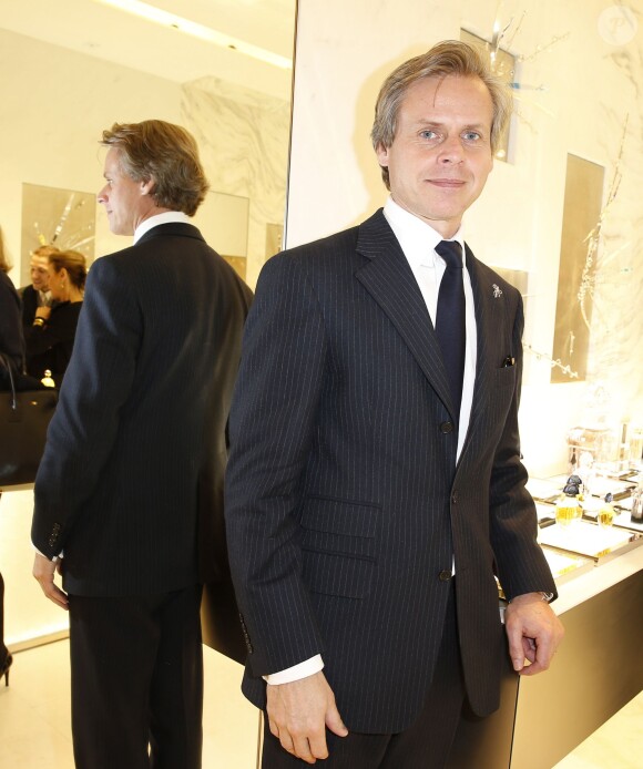 Laurent Boillot (PDG Guerlain) à la réouverture de la boutique Guerlain et du restaurant Le 68 sur les Champs-Elysées à Paris. Le 21 novembre 2013