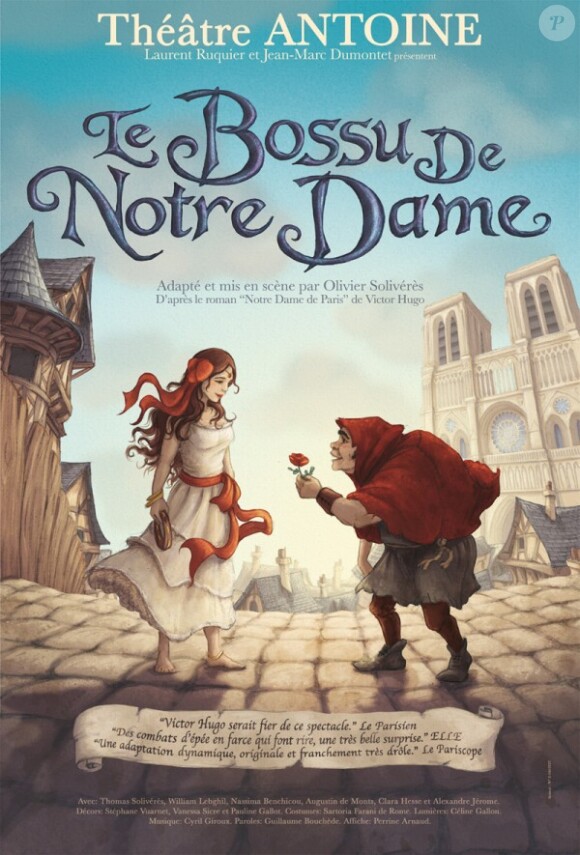 "Le Bossu de Notre-Dame" à l'affiche du théâtre Antoine à Paris