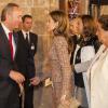 La princesse Letizia d'Espagne lors de la remise à Valence des Prix Roi Jaime Ier le 25 novembre 2013