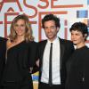 Le réalisateur Cédric Klapisch, Romain Duris, Cécile de France et Audrey Tautou lors de l'avant-première du film "Casse-tête chinois" à Paris, le 25 novembre 2013