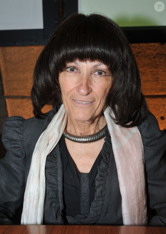 Mireille Calle-Gruber lors de la présentation du Dictionnaire universel des créatrices au siège de l'Unesco à Paris, le 22 novembre 2013