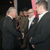 Le prince Charles et Harry Hill lors de la Royal Variety Performance du 25 novembre 2013 au Palladium, à Londres.