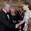 Le prince Charles a semblé charmé par Jessie J, et réciproquement, lors de la Royal Variety Performance du 25 novembre 2013 au Palladium, à Londres.