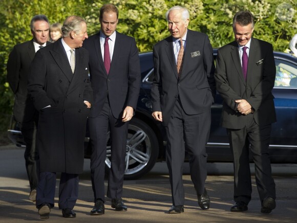 Le prince William et le prince Charles se réunissaient le 26 novembre 2013 à la Société de Zoologie de Londres pour une réunion de l'association United for Wildlife, dont le duc de Cambridge est le président.