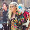 Kesha donne un concert sur le plateau de l'émission "The Today Show" à New York, le 20 novembre 2012.