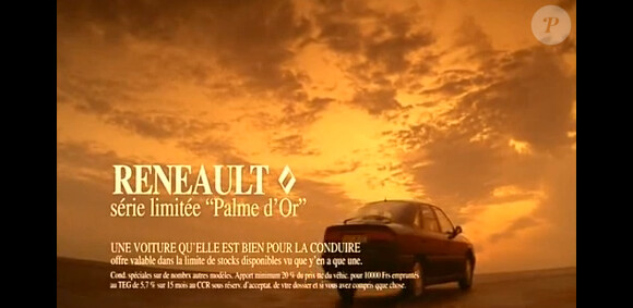 Image de la publicité parodique de Renault qui apparaît dans le film La Cité de la peur (1994)