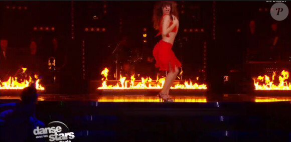 Laetitia Milot lors de la finale de Danse avec les stars 4 sur TF1.