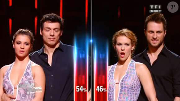 Lorie éliminée et choquée du résultat de Danse avec les stars 3 le samedi 24 novembre 2012 sur TF1