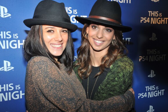 La chanteuse Tal et la chanteuse Alizée ont participé à la soirée de lancement de la console Playstation 4 Sony au centre culturel alternatif Electric à Paris le 28 novembre