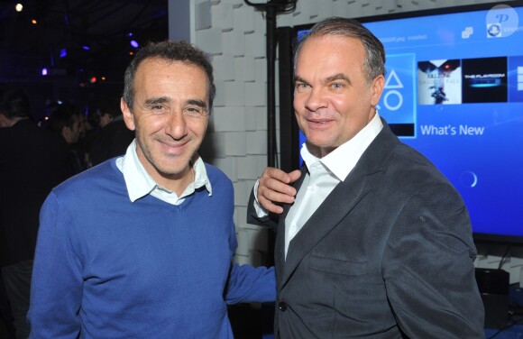 Elie Semoun lors de la soirée de lancement de la console Playstation 4 Sony au centre culturel alternatif Electric a Paris le 28 novembre 2013