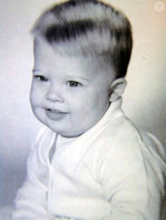 Brad Pitt bébé, en 1963.