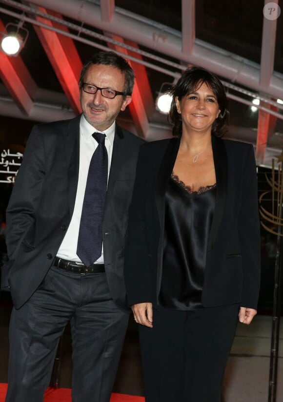 La journaliste Valérie Expert et son mari Jacques lors du 13eme Festival international du film de Marrakech, le 30 novembre 2013.