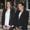 La princesse Stéphanie de Monaco, présidente de Fight Aids Monaco, présidait avec sa fille Pauline Ducruet le gala et la vente aux enchères au profit de l'association de lutte contre le sida, le 1er décembre 2013 au Méridien de Monte-Carlo.