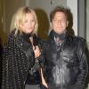 Kate Moss et son mari Jamie Hince le 10 octobre 2013