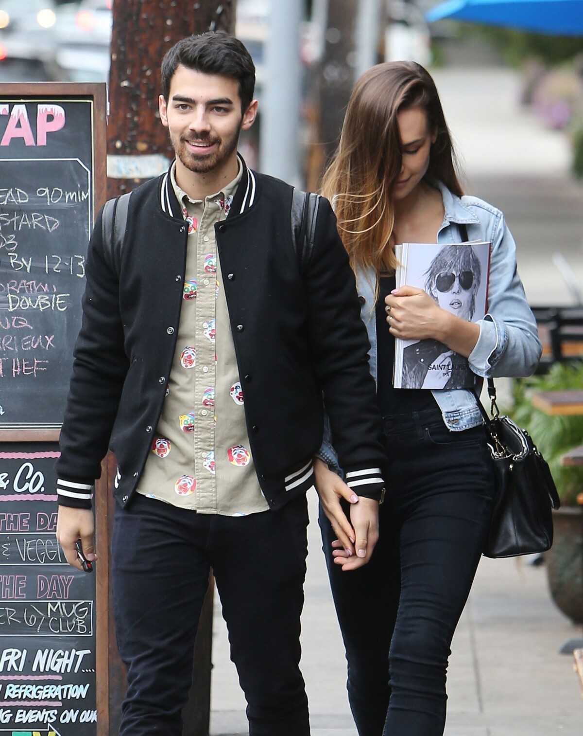 Photo Joe Jonas et sa petite amie Blanda Eggenschwiler font du