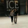 Kenza Farah et son équipe lors des répétitions pour le deuxième prime d'Ice Show qui sera diffusé le mercredi 4 décembre.