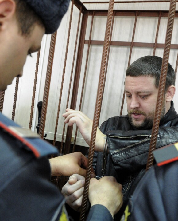 Iouri Zaroutski à l'annonce du verdict à Moscou le 3 décembre 2013.