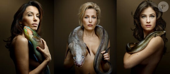 Aure Autika, Gillian Anderson et Mélanie Bernier nues pour FishLove