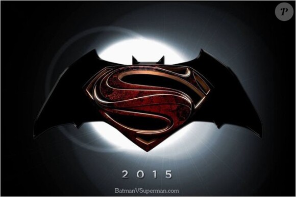 Affiche teaser de Batman vs. Superman, alias Man of Steel 2.